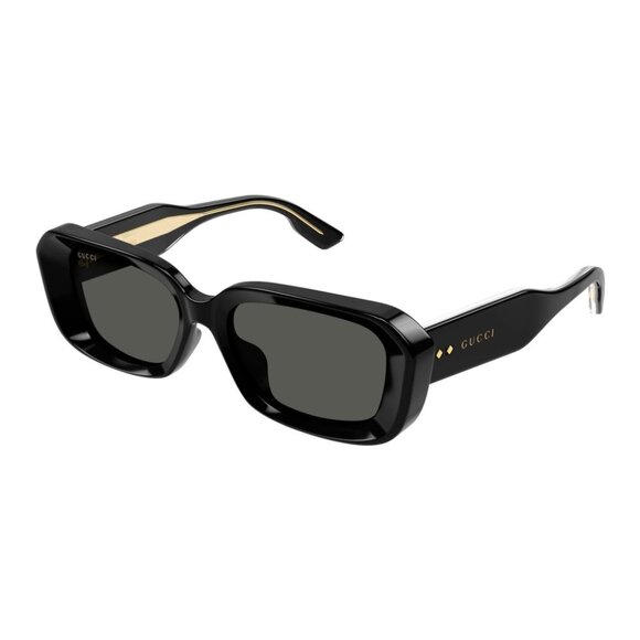 NEW GUCCI GG1531SK 001 SUNGLASSES BLACK SQUARE UNISEX EYEWEAR GUCCI - Picture 1 of 3